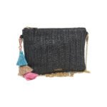 Verde Γυναικείο Τσαντάκι Αμπιγέ 01-1488 Μαύρο