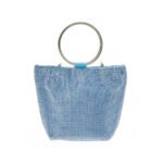 Verde Γυναικείο Αμπιγέ Τσαντάκι 01-1699 Γαλάζιο