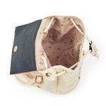 Verde Γυναικείο Σακίδιο Πλάτης 48-0197 Ψάθινη Εκρού - Image 3