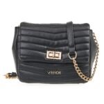 Verde Γυναικεία Τσάντα Χιαστί 16-7099 Μαύρο