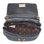 Verde Γυναικεία Τσάντα Χιαστί 16-7099 Μαύρο - Image 3