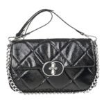 Verde Γυναικείο Αμπιγέ Τσαντάκι 01-1650 Μαύρο