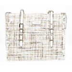 Verde Γυναικεία Τσάντα Ώμου 16-6973 Εκρού