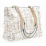 Verde Γυναικεία Τσάντα Ώμου 16-6973 Εκρού - Image 4