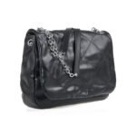 Verde Γυναικεία Τσάντα Ώμου 16-7357 Μαύρο - Image 4