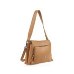 Verde Γυναικεία Τσάντα Χιαστί 16-7446 Μπεζ - Image 4