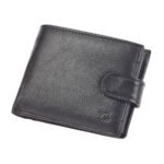 Verde Ανδρικό Πορτοφόλι 09--0233 Δέρμα Μαύρο