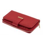 Verde Γυναικείο Πορτοφόλι 18-1402 Δερμάτινο Κόκκινο - Image 2