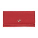 Verde Γυναικείο Πορτοφόλι 18-1404 Δερμάτινο Κόκκινο