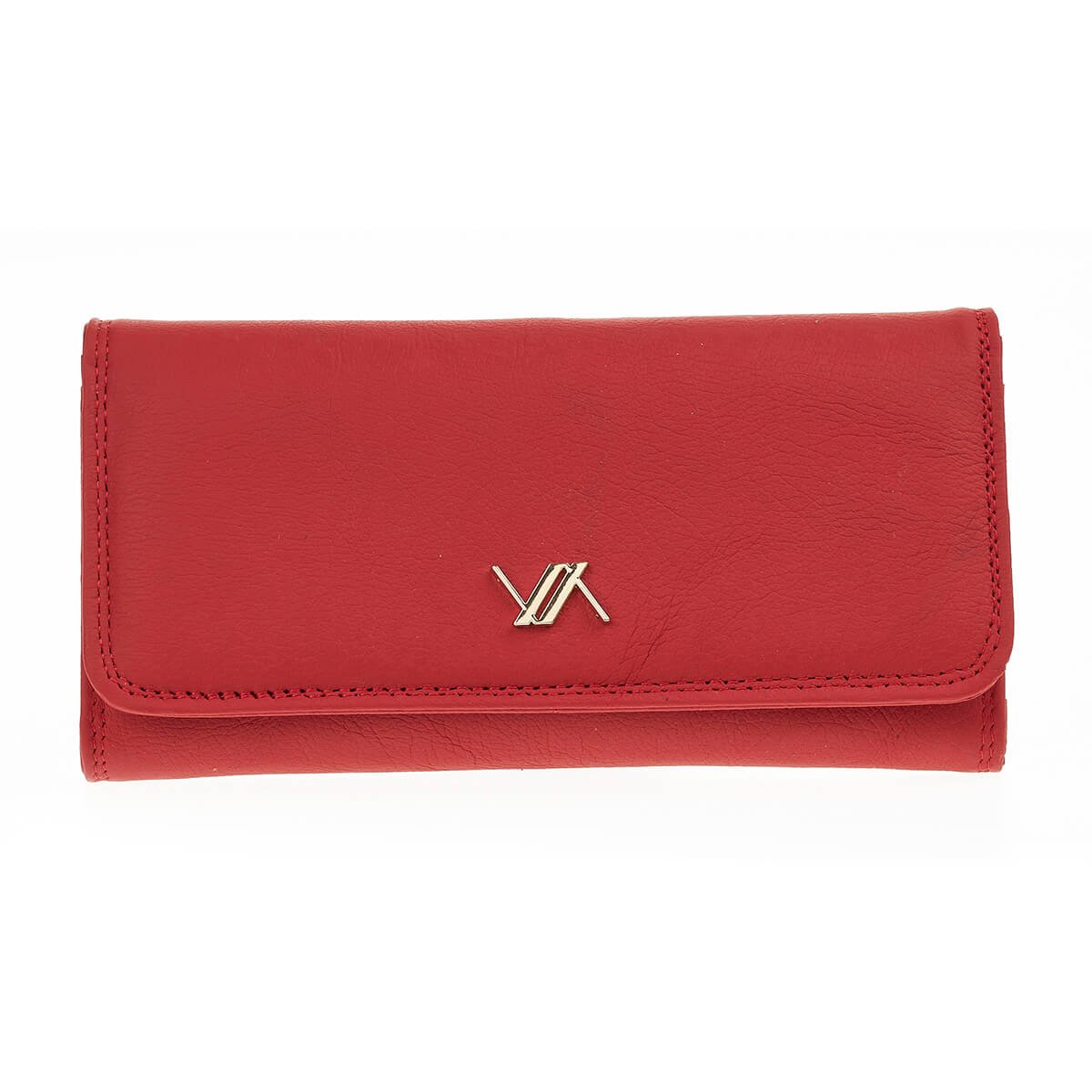 asset Verde Γυναικείο Πορτοφόλι 18-1404 Δερμάτινο Κόκκινο - Image 1