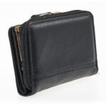 Verde Γυναικείο Πορτοφόλι 18-1401 Δερμάτινο Μαύρο - Image 4