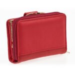 Verde Γυναικείο Πορτοφόλι 18-1401 Δερμάτινο Κόκκινο - Image 3